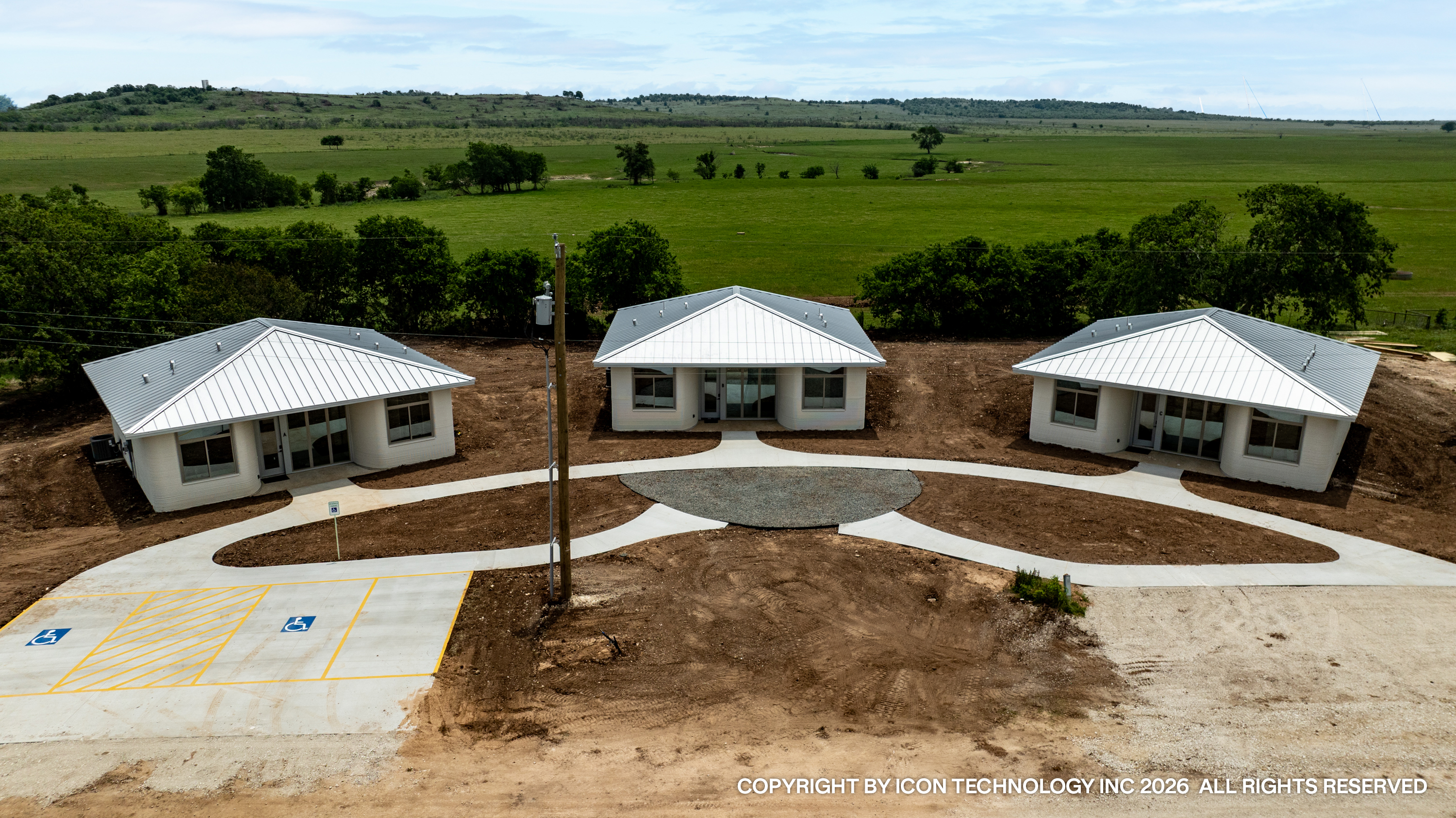 TAMU cottage cluster aerial